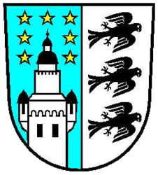 Wappen der Stadt Falkenstein/Harz